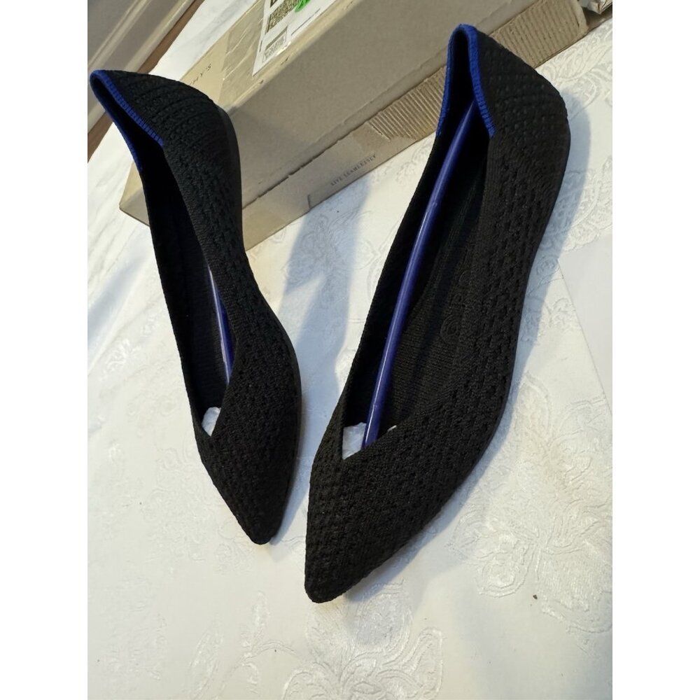 Rothys Flats Womens 9 The Point Honeycomb Slip On Shoes Classic Comfy $155 - Picture 5 of 11